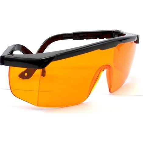 pair Lunettes De Protection Uv, Lunettes De Protection Contre La Lumière Bleue Photopolymérisable Dentaire 190-490 Nm Lumière Bleue Médicale Fluorescente Uv Lampe Lunettes De Protection