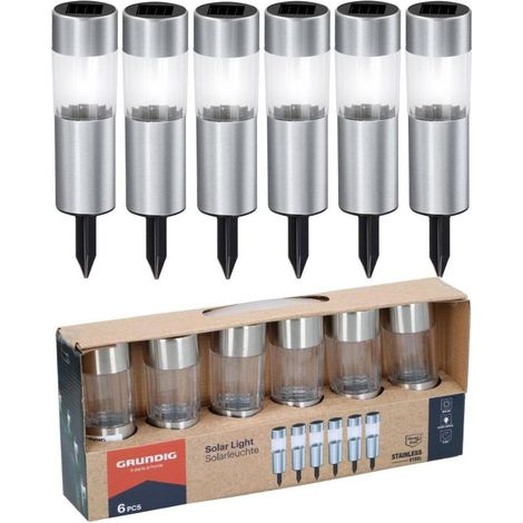 Leuchte grundig mealho12910/0015 solar edelstahl ip44 (1/3)