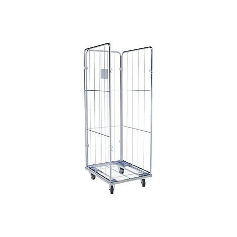 kaiserkraft Carrello per biancheria 3 lati alt x largh x