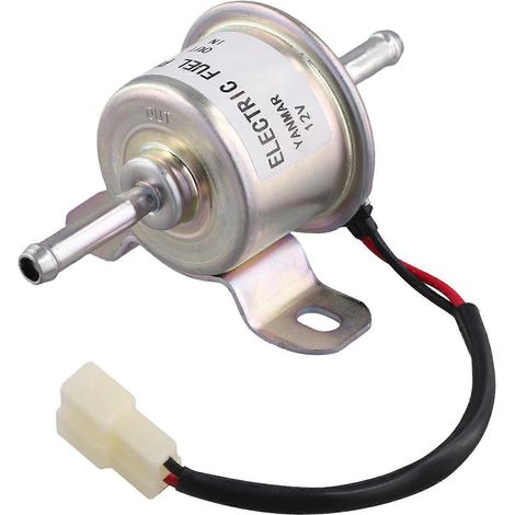 Pompe à carburant électrique RC601-51352 pour John Deere AM876265, Kubota RC601-51350, 16851-52030 et Kawasaki 49040-2065 (12 V CC). (1/5)
