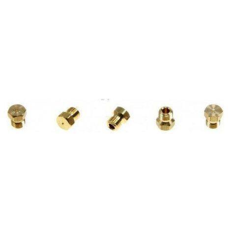 Kit injecteurs gaz butane 900372 pour Cuisinière AYA, FAR, FRIONOR, HIGHONE, PROLINE, SURFLINE, VALBERG