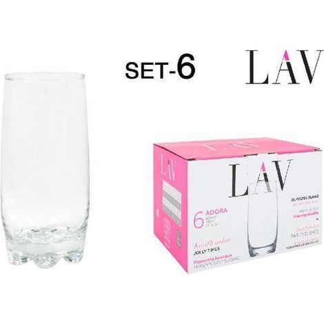 37 cls vaso refresco adora lav similar galassia - caja 6 unidades (1/2)