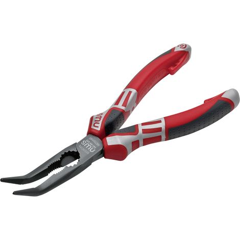 Gebogene Halbrundzange, Serie 69, Länge 170mm NWS 141-69-170