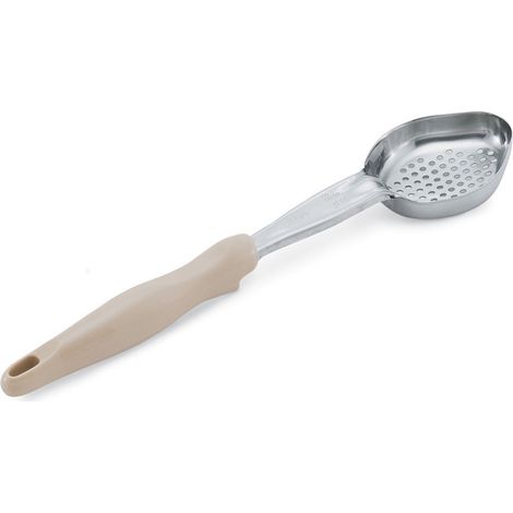 Cuillère Spoodle® Ovale Perforée Couleur Crème 8,5 x 7,8 cm - Pujadas