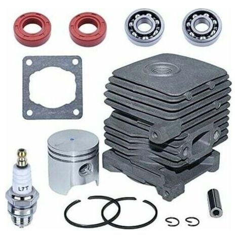 Kit cilindro e pistone per motoseghe Husqvarna 372XP 371 365 362 375K – Alesaggio maggiorato – Ricambio 503 93 93 72 – Prestazioni ottimizzate