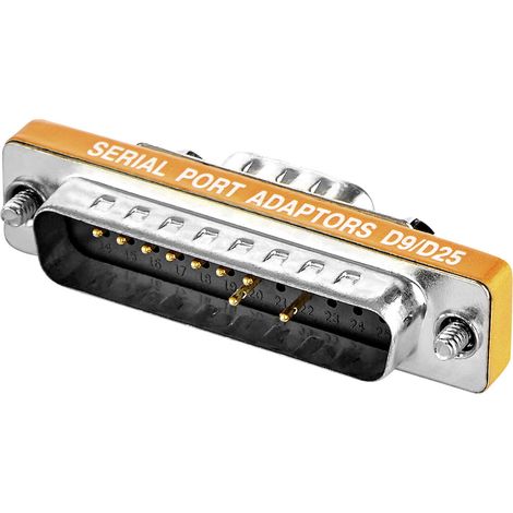 Renkforce Seriell Adapter [1x D-SUB-Stecker 9pol. - 1x D-SUB-Stecker 25pol.] (1/4)