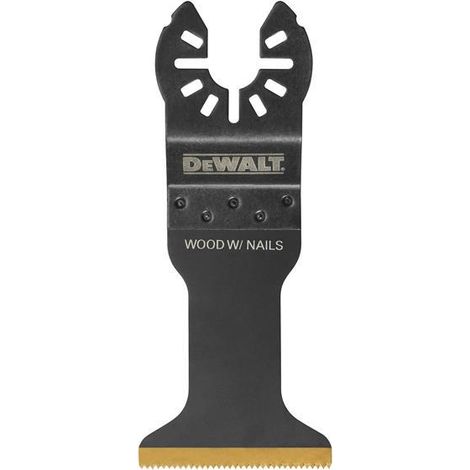 DeWalt DT20736-QZ Titanium Multi-Tool Blade for Wood and Metal, 55 x 44mm (1/3)