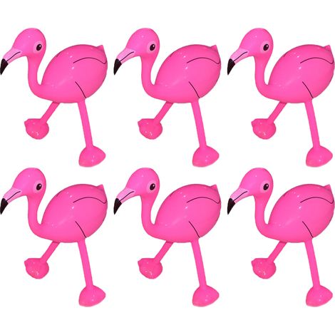 Bouée gonflable en forme de flamant rose, un accessoire flottant conçu pour les activités aquatiques récréatives.-AquaForge (1/5)