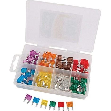 Draper Mini Automotive Plug-In Fuse Assortment (100 Piece) (24311) (1/2)
