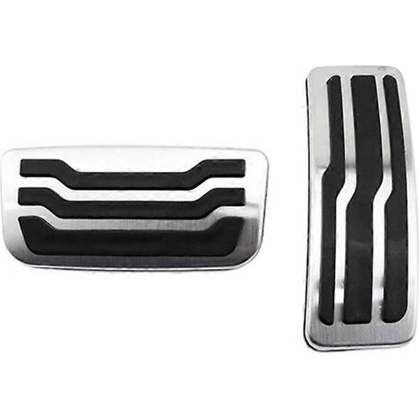 Pedales para automóvil compatibles con Ford Everest Ranger 2015-2019 AT. Cubierta protectora para pedal de acelerador y freno. (1/5)