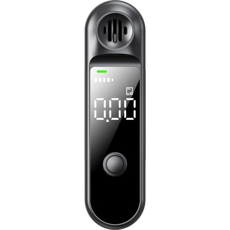 Éthylotest Portable sans Contact - Éthylotest Professionnel avec écran LCD, Chargement Rapide USB-C, Mesure Précise, Outil de Test d'alcoolémie pour Usage Personnel ou Multi-utilisateurs (1/5)