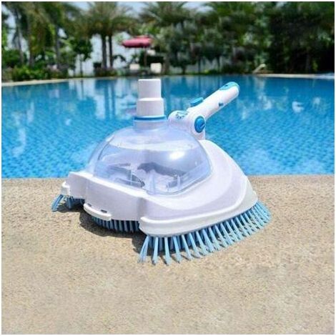Jardin Piscine Nettoyage Aspirateur Tête Brosse Durable sous-Marine Nettoyeur D'eaux Aspirations Piscine Brosse Accessoires Piscine Fond et Paro (1/5)