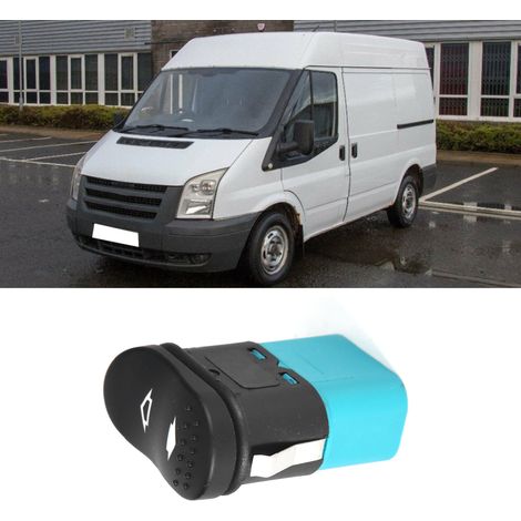 Interruptor de elevalunas eléctrico 5C1T14529AA para Ford Transit MK7 2006+ - Interruptor de elevalunas del lado del conductor ABS
