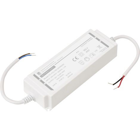 TRU COMPONENTS TC-YCL150-24006250 LED-Trafo IP67  Konstantspannung 150 W 6.25 A 24 V/DC  1 St.