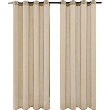 Rideau occultant simple et moderne pour chambre à coucher et salon (1/5)