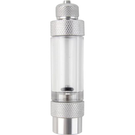 Contatore di bolle di CO2, regolatore di bolle di CO2, contatore di bolle per piante acquatiche per acquario a testa singola, strumento per acquario di CO2, strumento per accessori per pompa dell'aria