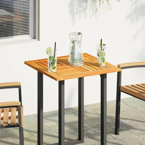 Dessus de table-Plateau de Table de Remplacement 60x60x2 cm carré bois massif d'acacia 283601 (1/5)