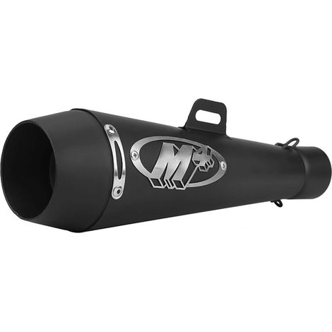Silencieux homologué pour Quad Pot d'échappement Moto Chrome Tuyau Silencieux Inoxydable, 51mm Silencieux pour Universal échappement CBR1000 R6 (1/5)