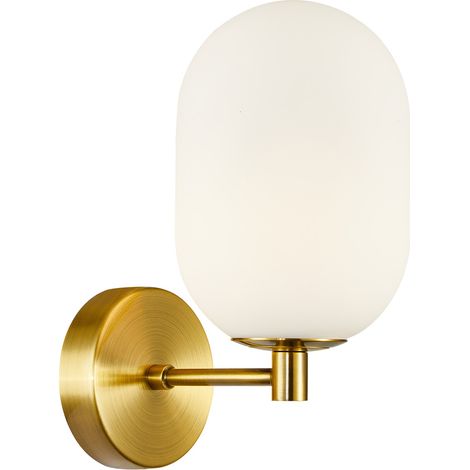 Applique Milagro Alias vetro ottone E14 40W ML0319 (1/5)