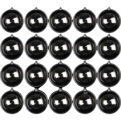 Boules de Noël, Remplissables, 120 Pièces, 5CM, 12PCS (1/2)