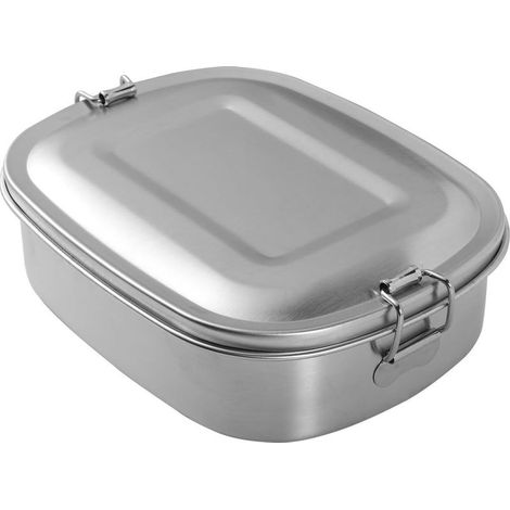 Boîte à lunch Bento en acier inoxydable 650 ml, format portable (1/5)