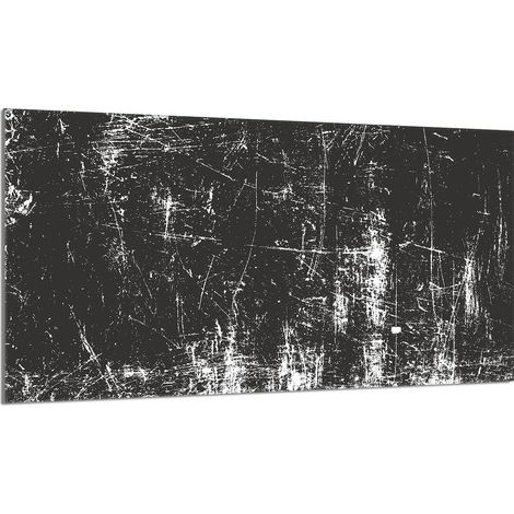 Plaque de protection en verre pour poêle 90x52 Gris (1/5)