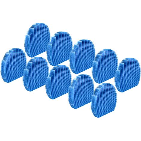 vhbw 10x Elemento umidificatore compatibile con Sharp KC-Z380SW umidificatori, purificatori d'aria - filtro umidificatore di ricambio