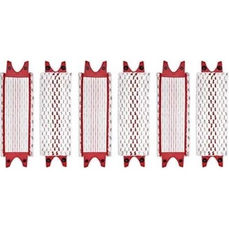 Lot de 6 serpillières de rechange en microfibre pour serpillère Vileda Ultramax (1/5)