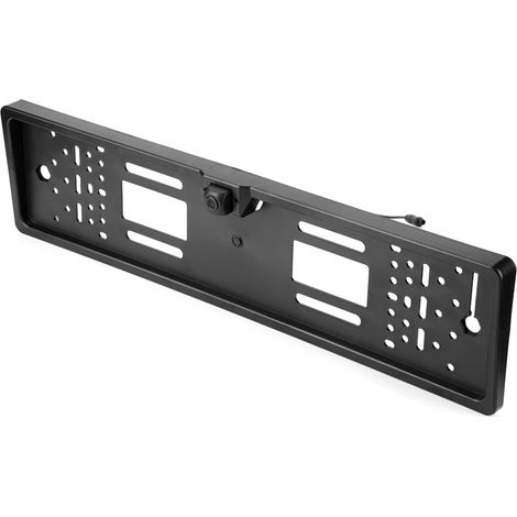 Support caméra de recul étanche pour plaque d'immatriculation européenne, caméra arrière de voiture avec vision arrière (1/4)