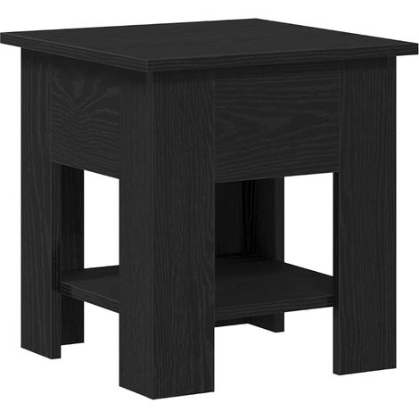 Maison Exclusive - Couchtisch Schwarz Eichen-Optik 40 x 40 x 42 c