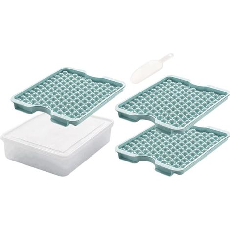 à Glaçons Boîte de Rangement avec Couvercle Sphériques en Silicone Bac (1/5)