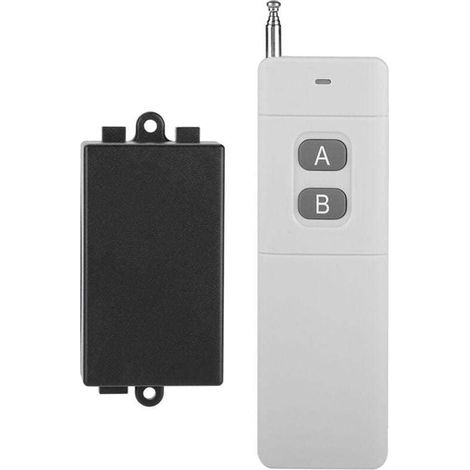 SUNXURY 3KM longue portée DC 12V 2CH RF système de commutateur de télécommande sans fil émetteur récepteur (1/4)