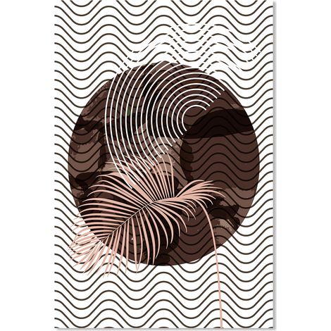 Affiche Art graphique toffee - 40x60cm - made in France (1/5)