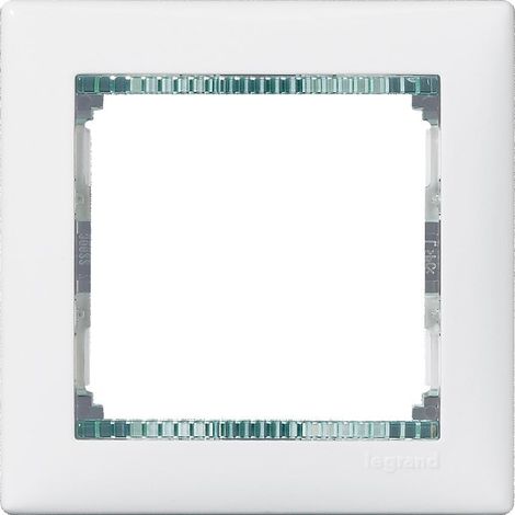 Cornice 1 elemento VALENA trasparente LEGRAND 774461