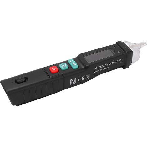 Stylo détecteur de tension alternative avec arrêt automatique, écran HD, testeur de tension haute sensibilité 12-1000 V (1/5)