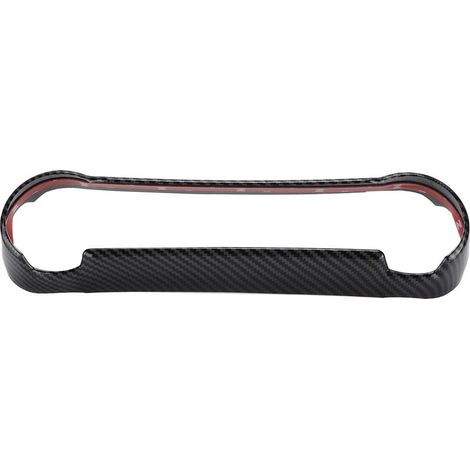 Garniture de panneau de climatisation centrale, cadre décoratif en fibre de carbone, pièces de rechange pour RAV4 2019-2021 (1/5)