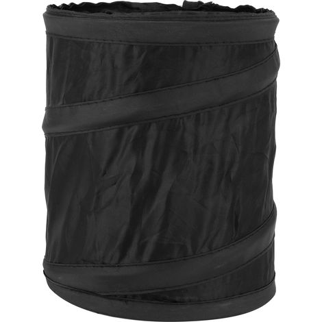 Poubelle Voiture Suspendue Pliable, Noir Universel Portable pour Déchets Voyage (1/5)