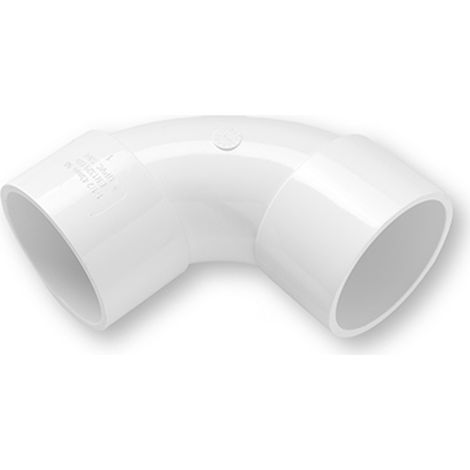 Primaplumb 40mm 92.5° Swept Bends - Durable White Plastic