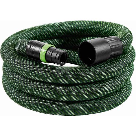 Festool – Tuyau aspiration conique 27/32mm 5m – Flexible et antistatique – Manchon de raccordement CLEANTEC – 577159