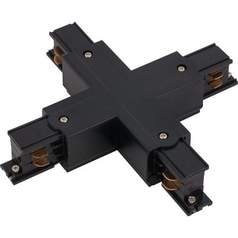 Connettore X per binario CTLS 3 circuiti nero Nowodvorski (1/3)