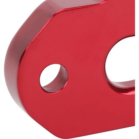 Poulie de renvoi pour treuil, modèle Hawse 124mm, charge 4000lbs, couleur rouge (1/5)