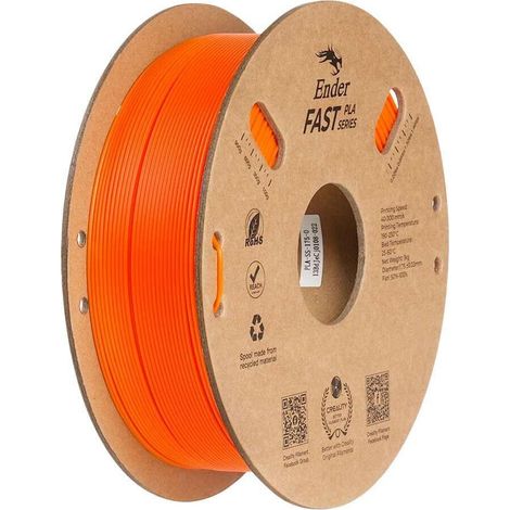 Filamento per stampante 3D Creality ender fast pla biodegradabile adesione alta
