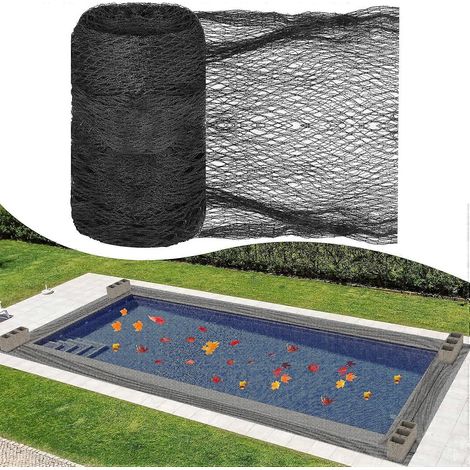 Modèle 2025 - Bâche de piscine 15 x 20 pi - Filet anti-feuilles en PEHD résistant pour une piscine étincelante (1/5)