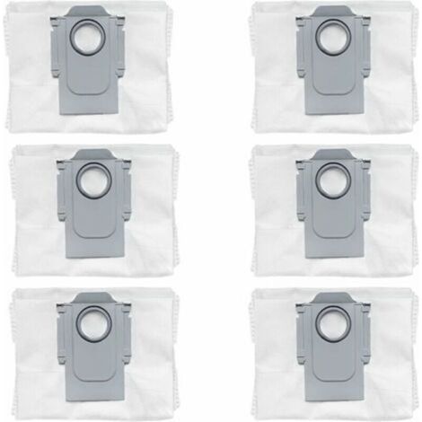 6er-Pack Ersatzstaubbeutel für Roboterstaubsauger K Q7 Max Q7 Max+ Q5+ S7 Pro Ultra S7 MaxV Ultra