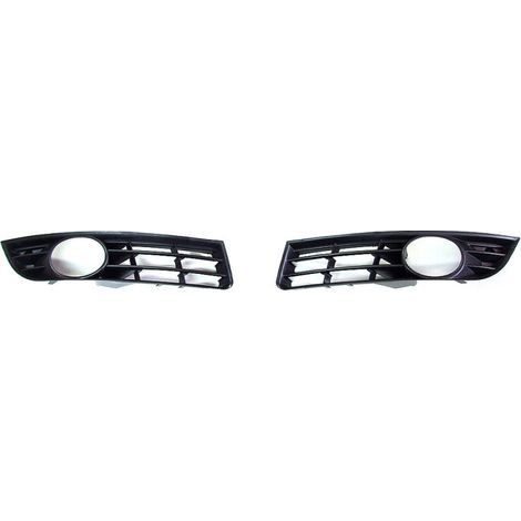 Komplettset Gitter für Nebelscheinwerfer für Volkswagen Passat 3C B6 2006–2009 OEM 3C0853666A / 3C0853665A