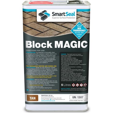 Block Magic - Tan - 5 Litres