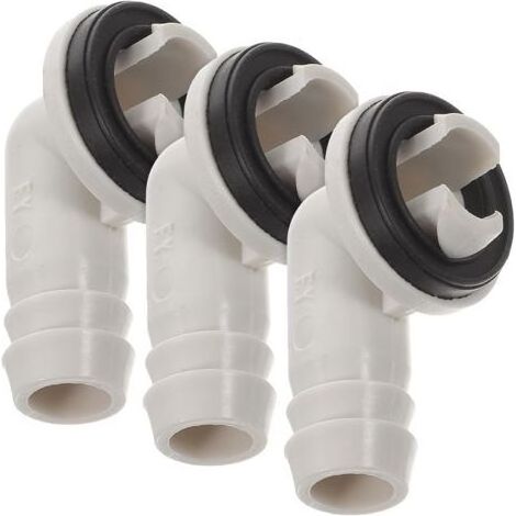 Set aus 3 Anschlüssen für Klimaanlagen-Ablaufschlauch, Fensterklimaanlagen-Adapter, Kondensatablauf-Adapter und Winkelstücken für Klimaanlagen. (1/5)