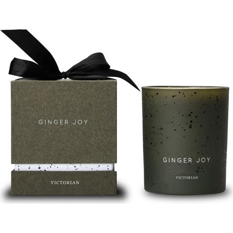 Vela aromática Victorian Ginger Joy: Jengibre, hasta 38 horas de duración, diámetro 8 x 9,5 cm. (1/3)