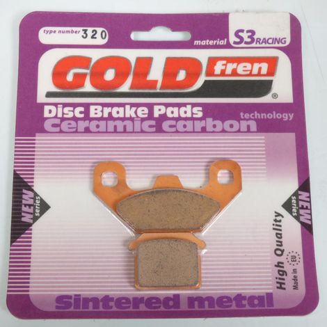 Plaquette de frein Gold Fren pour moto Cobra 65 CX 2013 ARD Neuf (1/2)