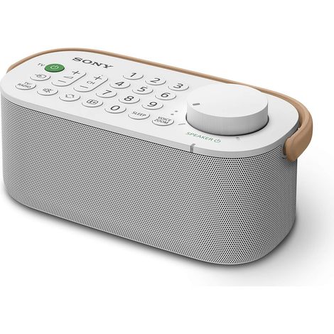 Enceinte TV sans Fil pour Les malentendants et Les Personnes âgées - Blanc Taille Unique (1/5)